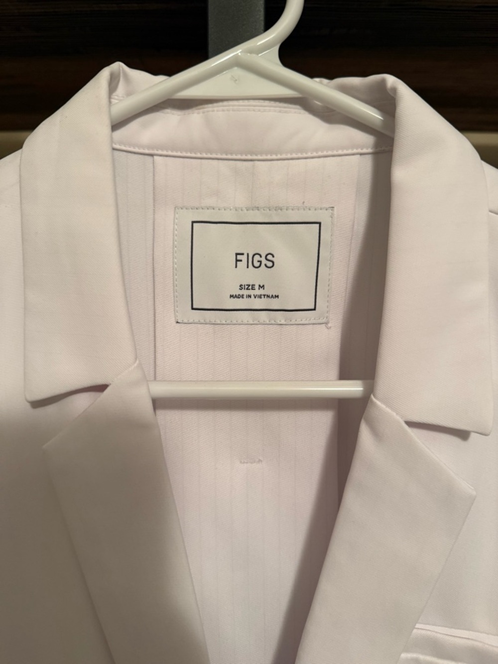 FIGS Women's White Coat (never worn) - Picture 3 of 8